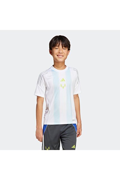 adidas Παιδικό Unisex T-Shirt Λευκό ADIDAS-JI5460 001A ΛΕΥΚΟ/ALMBLU