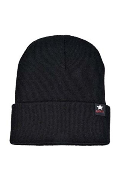 OEM Children's Black Hat with Black Ribbon and Star