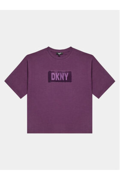 Dkny Παιδικό T-Shirt D35T02 D Μωβ