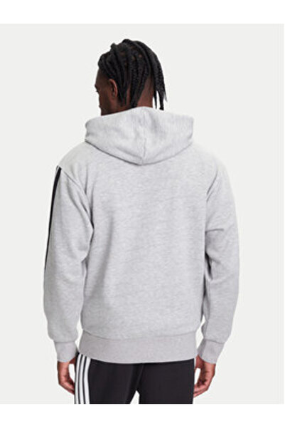 adidas Ανδρικό Φούτερ Πολύχρωμο SPORTSWEAR-JE6302 MΓΚΡΙ/ΜΑΥΡΟ