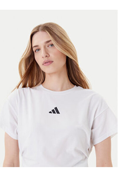 adidas Γυναικείο T-Shirt Πολύχρωμο PERFORMANCE & CORE-JX1194 ΛΕΥΚΟ