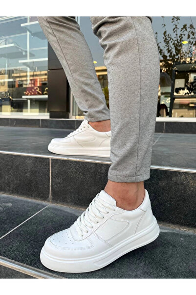 Arda Tb-Dx8 Terzi Bey White Leather Casual Men's Shoes