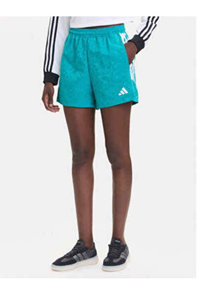 adidas Γυναικείο Αθλητικό Σορτς Πολύχρωμο SPORTSWEAR-JL9208 ΜΩΒ/ΛΕΥΚΟ