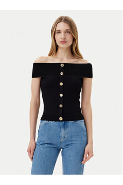 Morgan Γυναικείο Πουλόβερ μαύρο MORGAN-251-MDONA 979 NOIR M