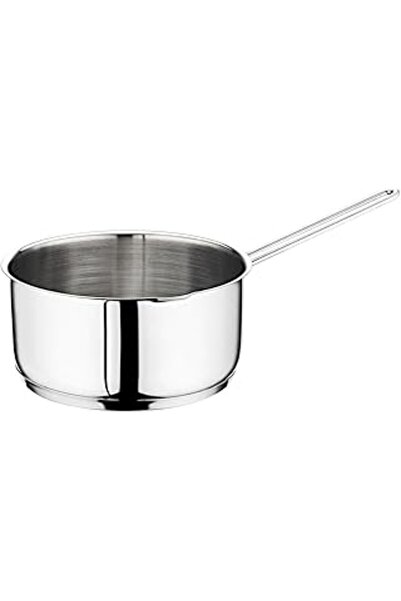 Empressco Beyaz dökme ağızlı sütlük 18x10 cm, pratik ve şık kullanım için ideal.