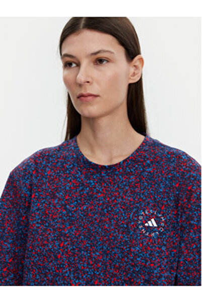 adidas Γυναικείο Μπλουζάκι σε Μπλε Ναυτικό από την Stella McCartney-JJ0083