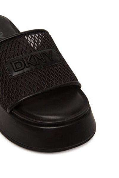 Dkny Γυναικείες σαγιονάρες μαύρες DKNY-K1537441 ΜΑΥΡΟ ΜΑΥΡΟ