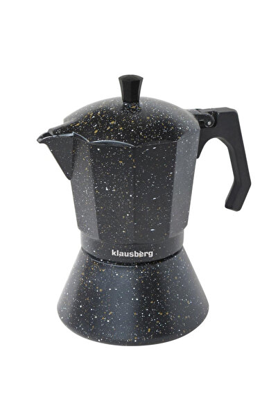 Klausberg Cafetieră cubaneză KB 7160, 9 cești, Inducție, Neagră