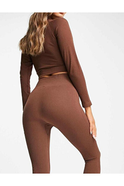 URB Sport by Urban Threads URB SPORT Sports Sweatshirt, brown