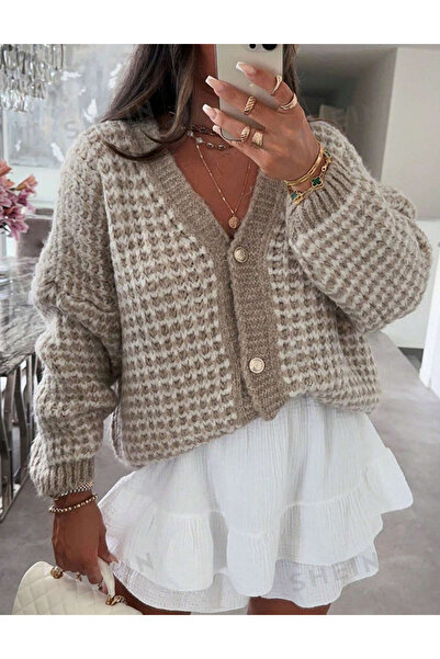 Sheya Shein cardigan, beige