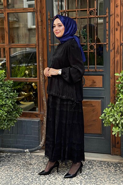 MissWhence Skirt Suit 38025 Black