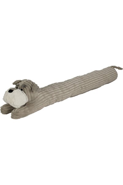 H&S collection Стопер за врата, модел кученце, сив цвят, 90 см