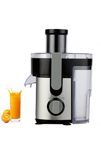 rosberg Storcător R51160B, 600W, recipient pulpă 1L, nivel de zgomot redus, negru/oțel inoxidabil