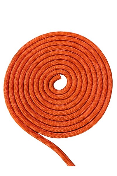 Bos Turuncu - 20 Mm Yüzen Örgülü Halat - 25 Metre - Poliproplen Halat