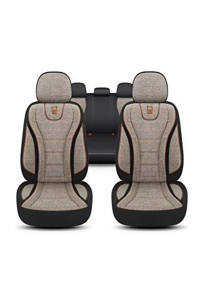 Minderland City Serisi DACIA Duster 2015-2024 ile Uyumlu Koltuk Kılıfı, Kahve...