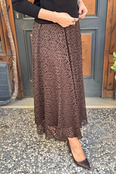 Ceremony Dantel Etek W-6618 Kahve