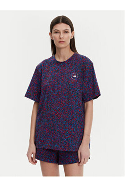 adidas Γυναικείο Μπλουζάκι σε Μπλε Ναυτικό από την Stella McCartney-JJ0083