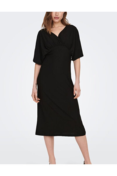 ONLY midi dress, black