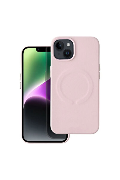 Optim Solution Husa MagSafe pentru Apple iPhone 15 Pro, -Leather, Aluminum Bu...