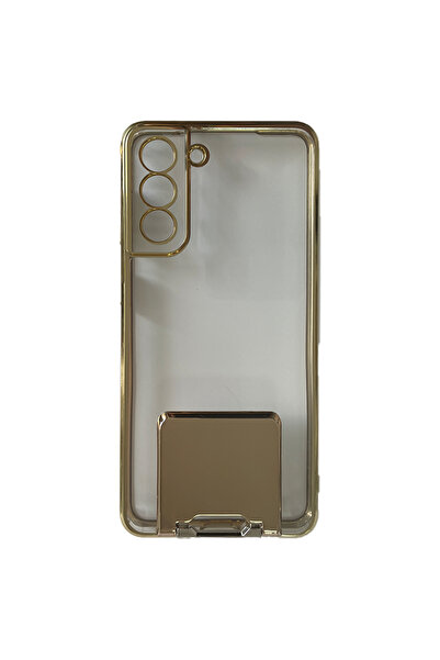 Optim Solution Θήκη σιλικόνης συμβατή με Samsung S21 Plus, βάση, ειδικός σχεδ...