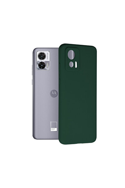 Optim Solution Husa de silicon TPU cu Microfibra pentru Motorola Edge 30 Neo,...