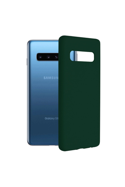 Optim Solution Husa Protectie Double Structure pentru Samsung Galaxy S10, Mic...