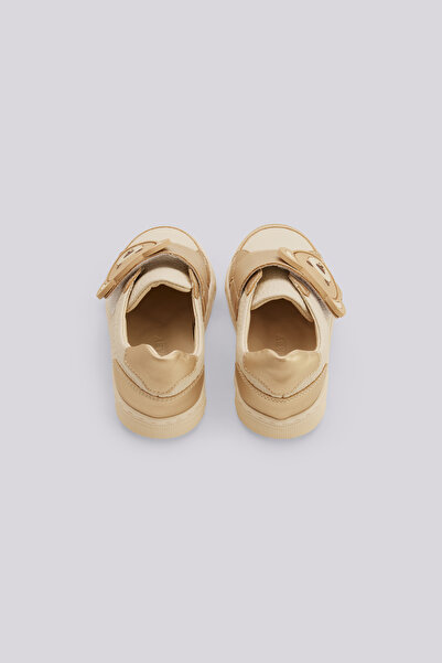 GB Baby Baby Girl Gold Shoes