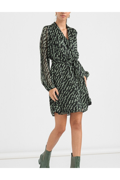 Vero Moda rochie mini, culori mixte