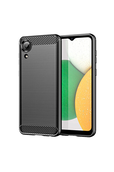 Optim Solution Husa Carbon Resistance pentru Samsung Galaxy A03 Core, Fiber D...