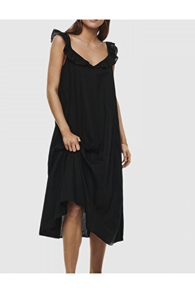 ONLY midi dress, black