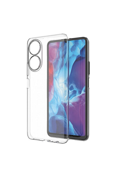 Optim Solution Husa de Silicon compatibila cu Honor X7, Crystal Clear, Slim Fit, Transparent