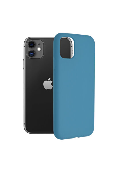 Optim Solution Husa Protectie Double Structure pentru iPhone 11, Microfibra, ...