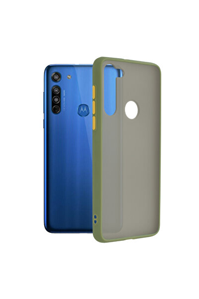 Optim Solution Protective Case for Motorola Moto G8. TPU Silicone, Trendy Smo...