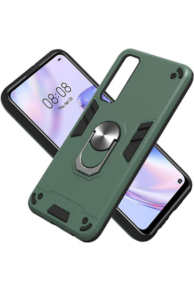 Optim Solution Husa de protectie pentru Samsung Galaxy A22, Army Shield, Slim...