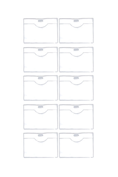 Limmy Protector pentru card de identitate din PVC 9,5x7 cm - 10 buc.
