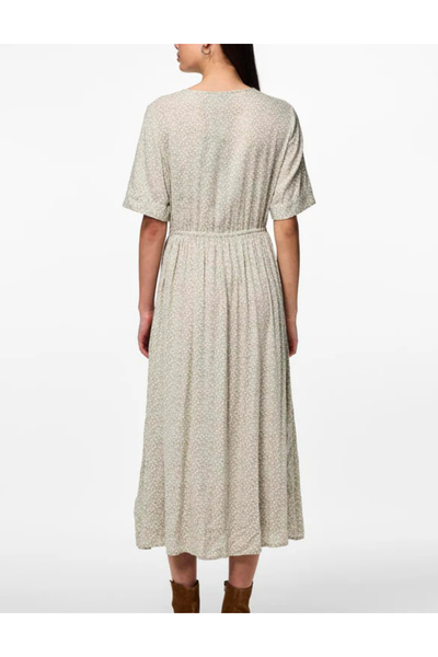 PIECES rochie maxi, verde