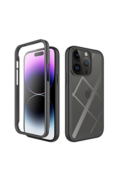 Optim Solution Husa Ultimateion 360° pentru Apple Iphone 15, Protectie comple...