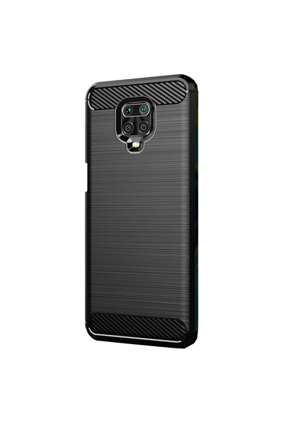 Optim Solution Xiaomi Redmi Note 9S Carbon TPU Case - Black