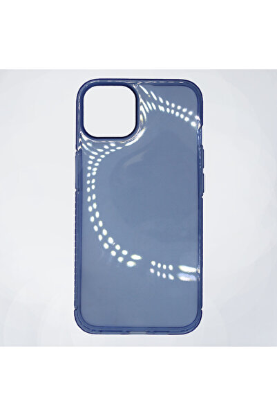 Optim Solution Husa de silicon Hard TPU pentru Iphone 14 Max, Albastru-Transp...