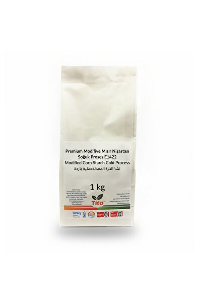 tito Premium Modifiye Mısır Nişastası Soğuk Proses E1422 1 kg