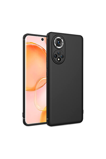 Optim Solution Husa din silicon compatibila cu Honor 50 / Huawei Nova 9, Negru