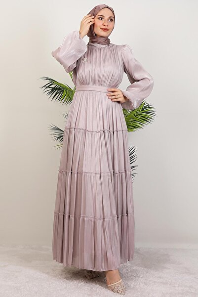 GİYZAMİLA بودرة فستان السهرة أيدينيز بروش