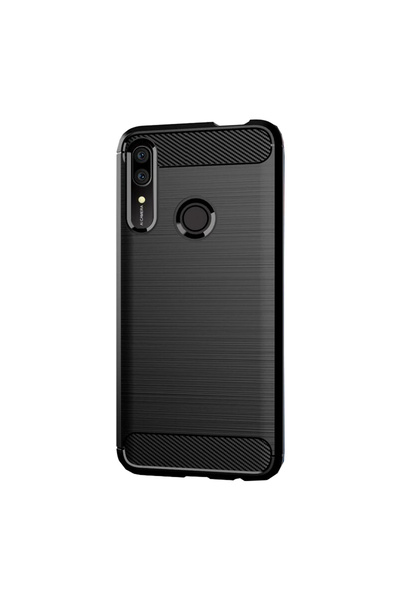Optim Solution Θήκη TPU από ανθρακονήματα για Huawei P Smart Z - Μαύρη