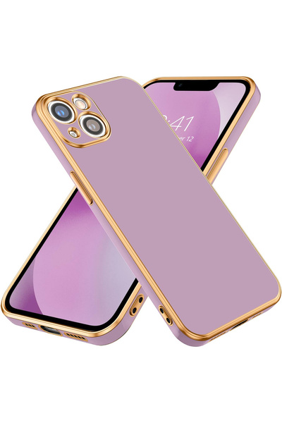 Optim Solution Husa de silicon pentru iPhone 13, Flexible TPU, Lux Case, Colo...