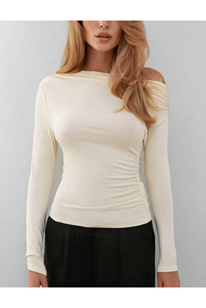 Sheya Shein blouse, cream