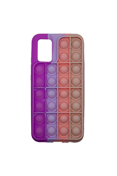 Optim Solution Husa pentru Samsung Galaxy A51, Push Bubble Pop It, Violet/Lila/Crem