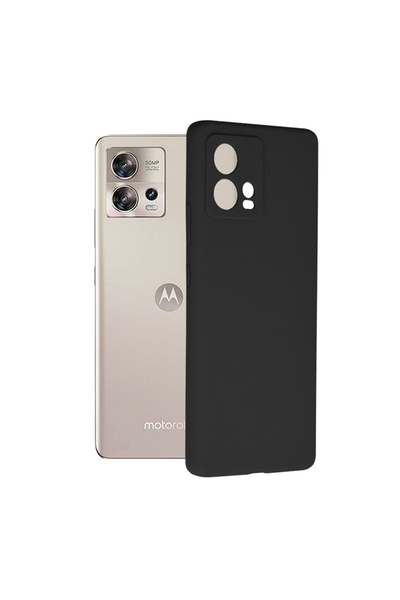 Optim Solution Husa din silicon pentru Motorola Edge 30 Fusion, Soft Feeling,...