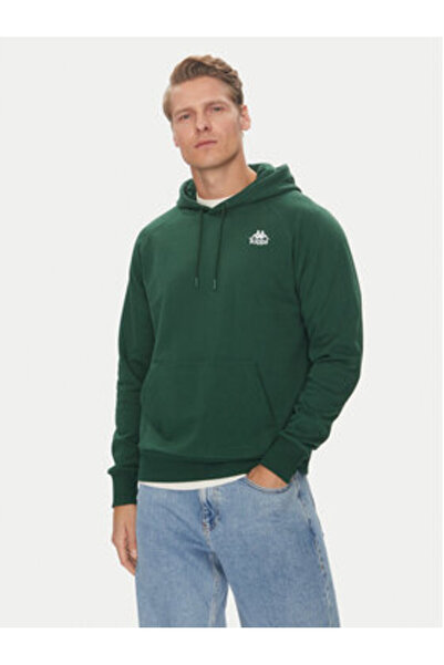 Kappa Ανδρικό Φούτερ 321W7GW Πράσινο