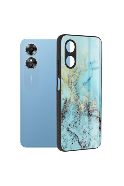 Optim Solution Husa pentru Oppo A17, silicon, Sticla, Slim Fit, Shock Absorbi...