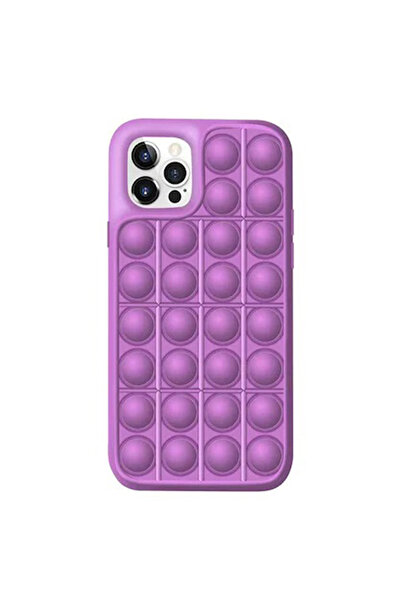 Optim Solution Husa pentru Apple iPhone 11 Push Bubble Protection, Interactive Pop It Now, Jucarie Antistres, Mov